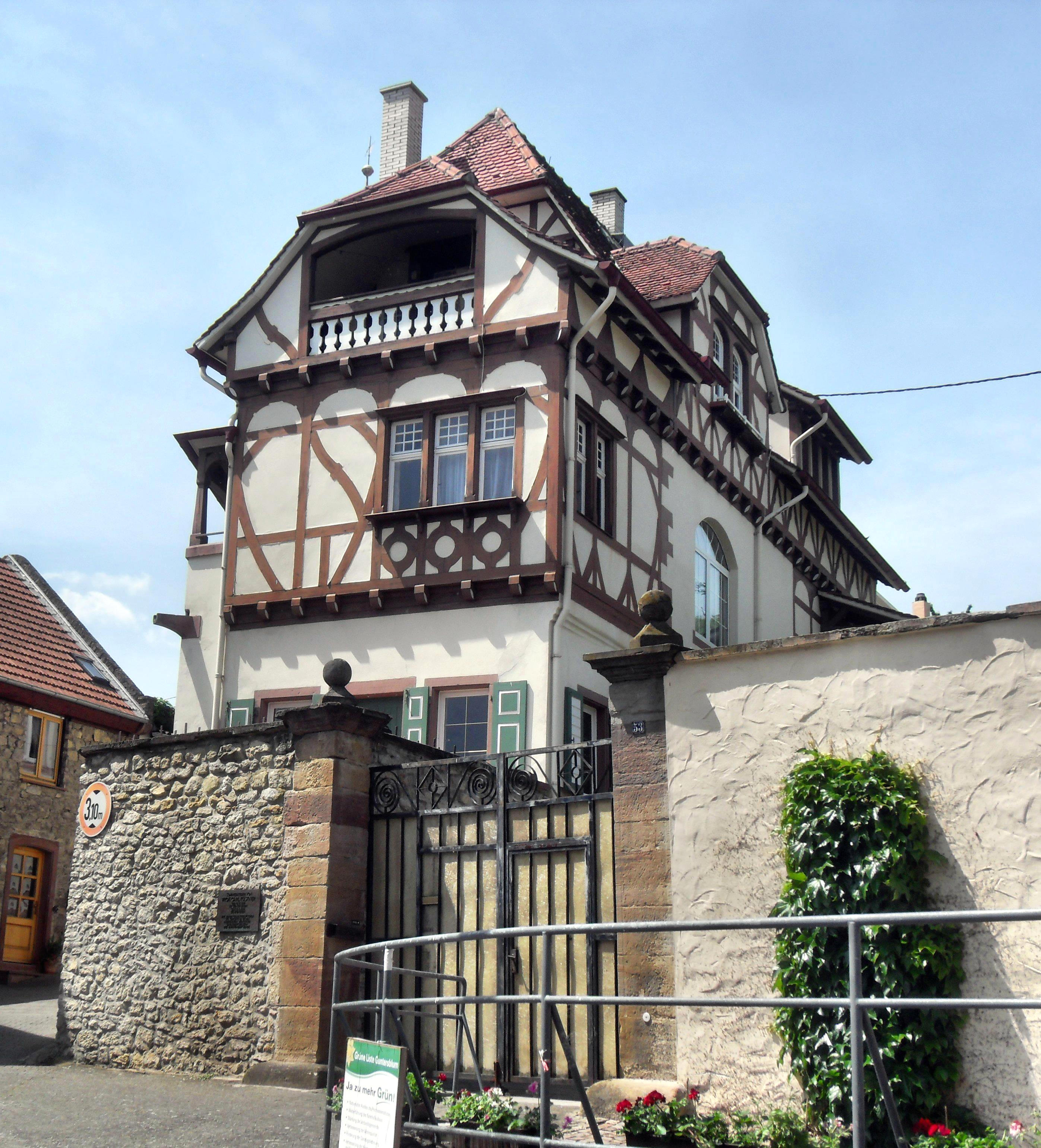Sommeratelier von Carl Küstner am Kellerweg